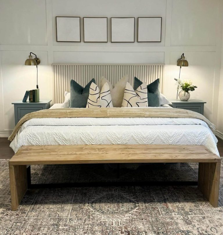 bedroom staged by designs by deeda toronto